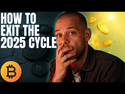 When I'm Selling My Crypto (Full Exit Strategy For This Bullmarket)