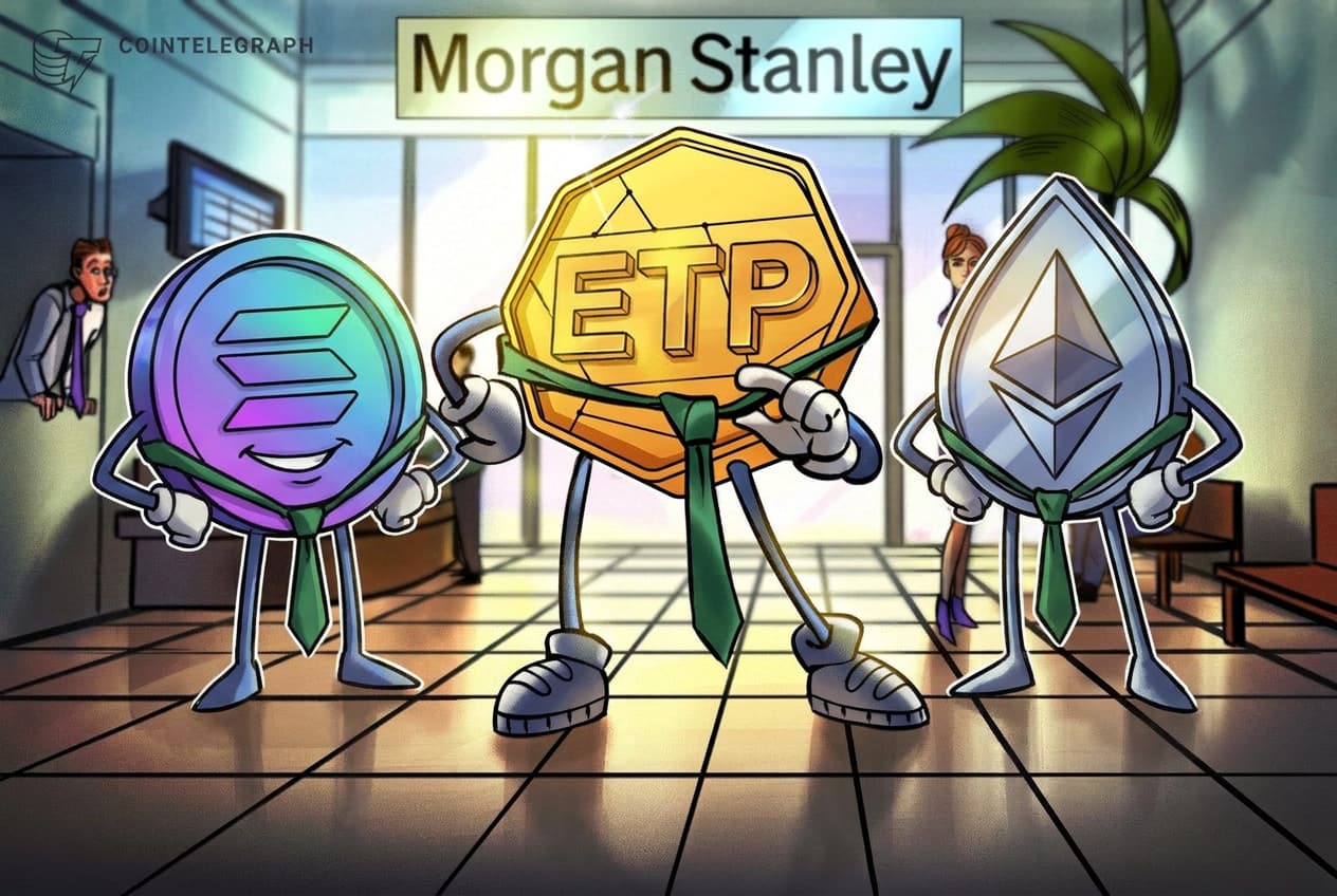 Morgan Stanley Doubles Down on Alt-Crypto ETPs, Adds Ether and Solana to Institutional Arsenal