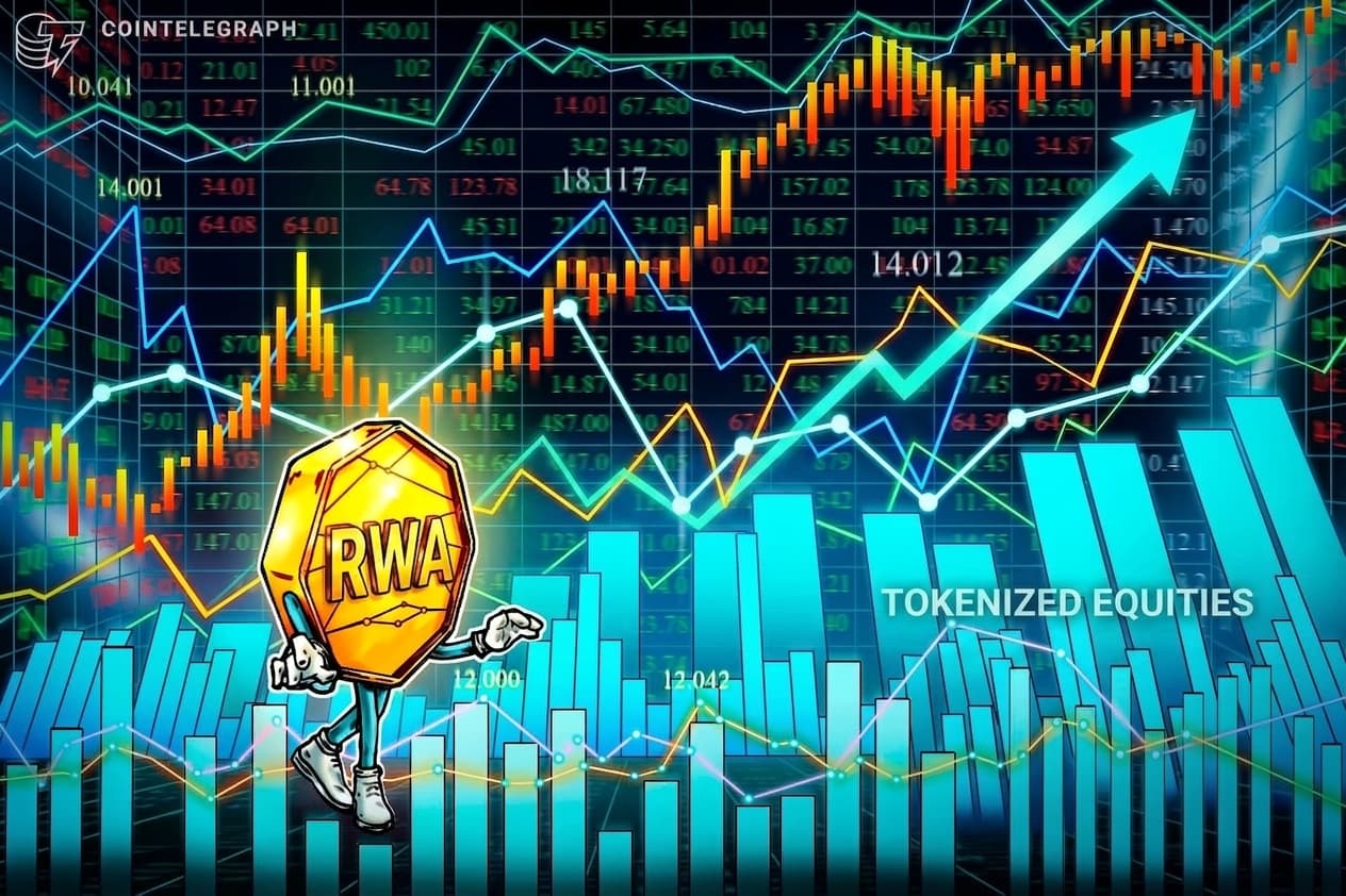 Tokenized Stocks Explode: $29.5B in Monthly Volume Marks Massive Shift to Blockchain Settlement