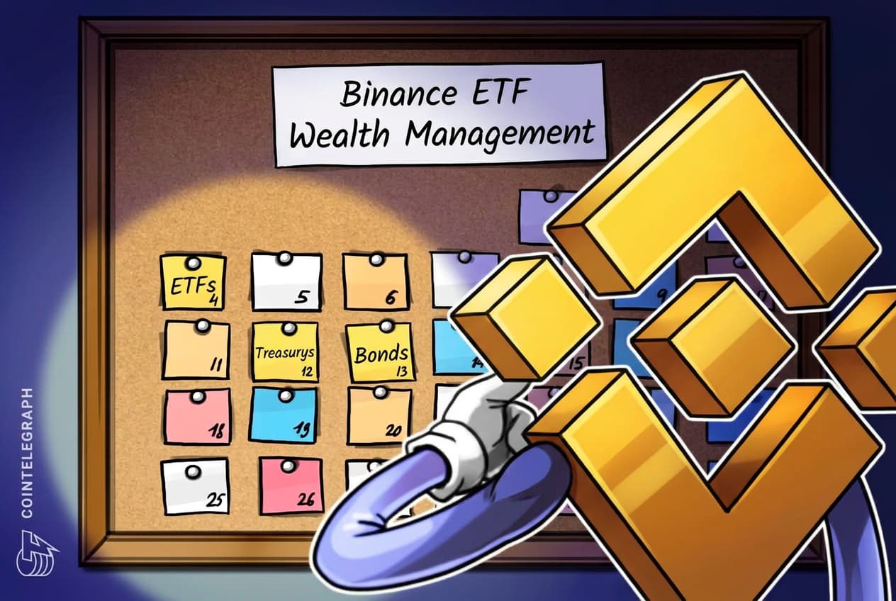 Binance Broadens Wealth Management Arsenal With 11 US-Listed Bond ETFs