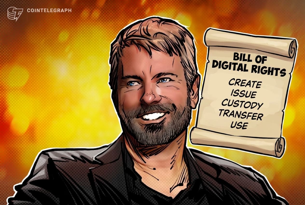 Michael Saylor's Digital Rights Manifesto: A Blueprint for Crypto-Powered Economic Growth