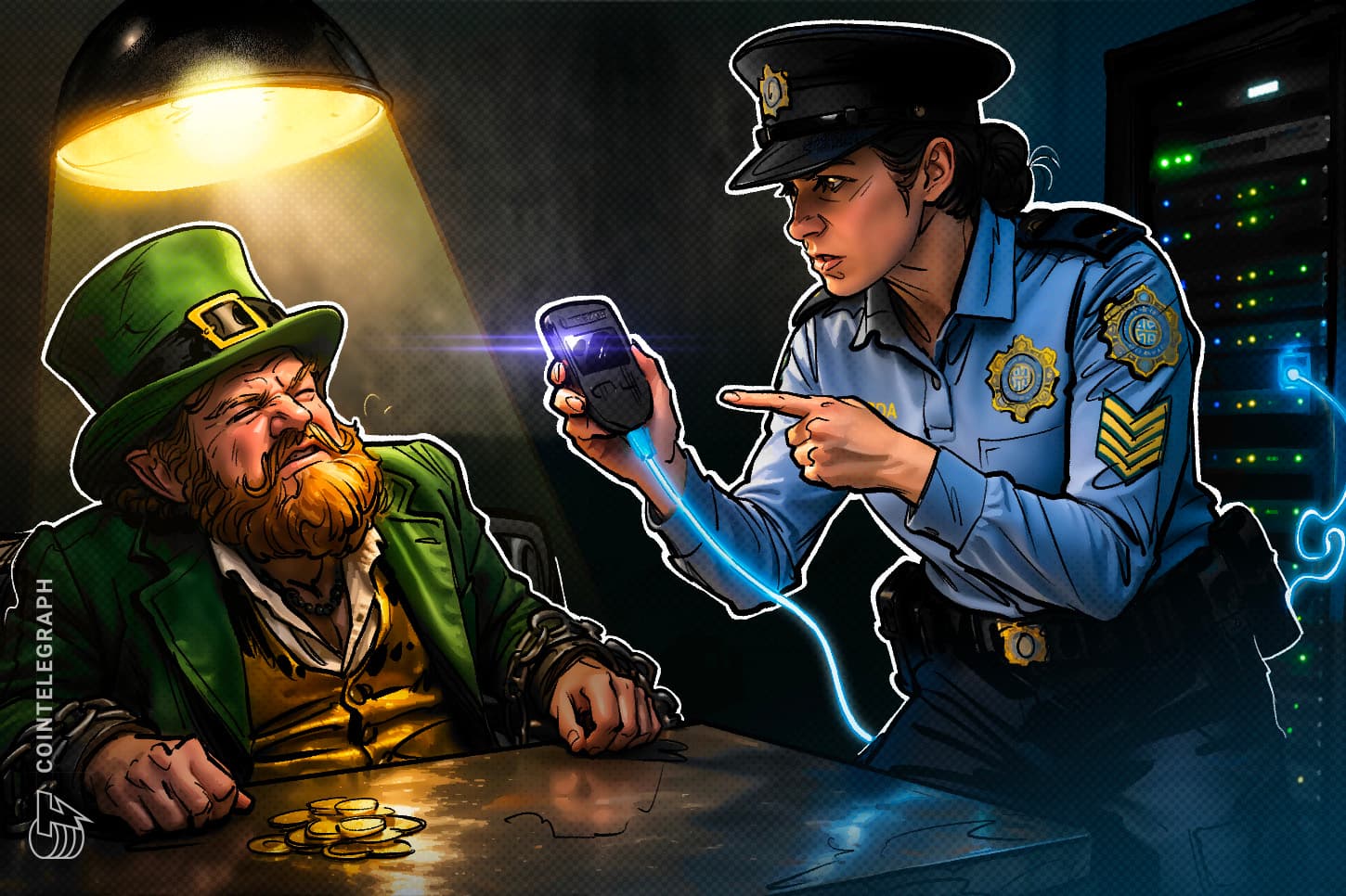 Ireland's Bitcoin Seizure Spree Continues: 1,500 BTC Confiscated This Year