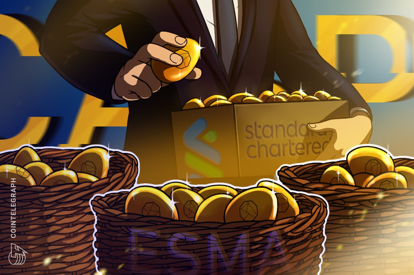 Standard Chartered Enters EU's Crypto Sandbox: ESMA's First Major MiCA Register Refresh