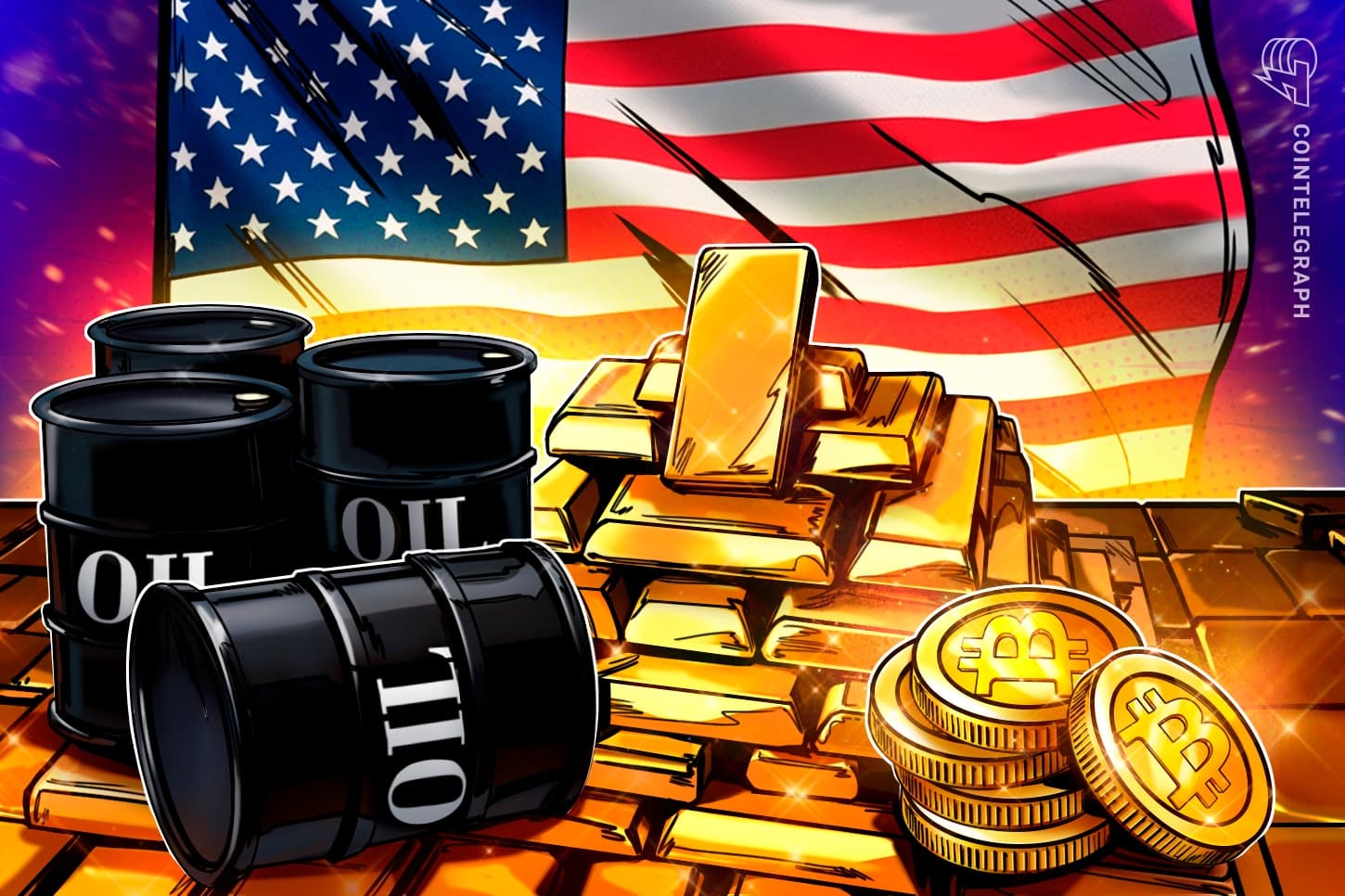 Bitcoin Breaks $64K Barrier While Gold Rallies Amid Geopolitical Tensions