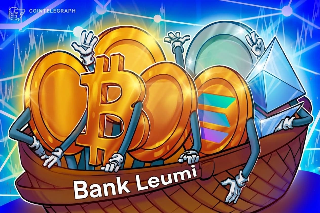 Major Israeli Bank Enters Crypto Markets Through Galaxy Partnership